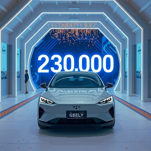 吉利银河E5累计销量突破23万台