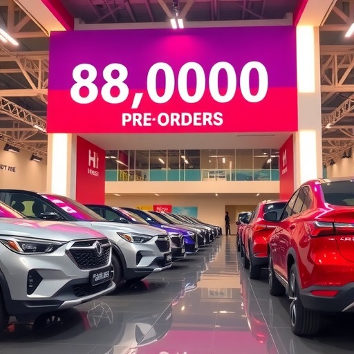 尚界H5小订突破80000台 预售16.98万起 尚界H5小订突破80000台 预售16.98万起