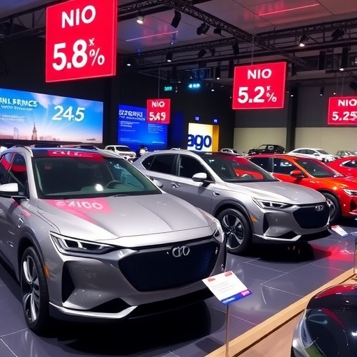 2025成都车展：蔚来多款车型降价5.8万元 标配10