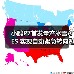 小鹏P7首发量产冰雪AES 实现自动紧急转向避让(图3) 小鹏P7首发量产冰雪AES 实现自动紧急转向避让(图3)