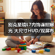 别克至境L7内饰谍照曝光 大尺寸HUD/双屏布局/怀