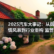 2025汽车大事记:从舆情风暴到行业重构 监管护航智驾安全第一(图2) 2025汽车大事记:从舆情风暴到行业重构 监管护航智驾安全第一(图2)