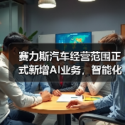 赛力斯汽车经营范围正式新增AI业务，智能化战略再下一城
