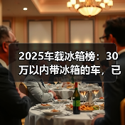 2025车载冰箱榜：30万以内带冰箱的车，已经超过60款了！（图4）