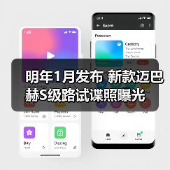 明年1月发布 新款迈巴赫S级路试谍照曝光（图2）