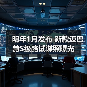 明年1月发布 新款迈巴赫S级路试谍照曝光（图4）