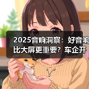 2025音响洞察：好音响比大屏更重要？车企开始“听”用户的（图3）