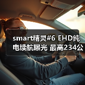 smart精灵#6 EHD纯电续航曝光 最高234公里