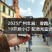 2025广州车展:零跑A10开启小订 配激光雷达(图4) 2025广州车展:零跑A10开启小订 配激光雷达(图4)