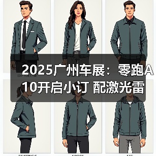 2025广州车展：零跑A10开启小订 配激光雷达