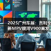 2025广州车展：吉利全新MPV银河V900首发亮相（图3）