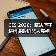 CES 2026:魔法原子将携多款机器人亮相(图4) CES 2026:魔法原子将携多款机器人亮相(图4)