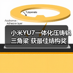 小米YU7一体化压铸铝三角梁 获最佳结构奖(图4) 小米YU7一体化压铸铝三角梁 获最佳结构奖(图4)