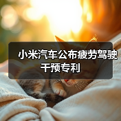 小米汽车公布疲劳驾驶干预专利(图3) 小米汽车公布疲劳驾驶干预专利(图3)