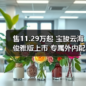 售11.29万起 宝骏云海俊雅版上市 专属外内配色(图1) 售11.29万起 宝骏云海俊雅版上市 专属外内配色(图1)