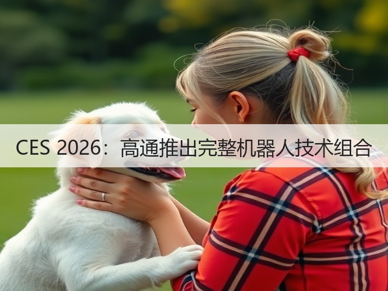 CES 2026：高通推出完整机器人技术组合