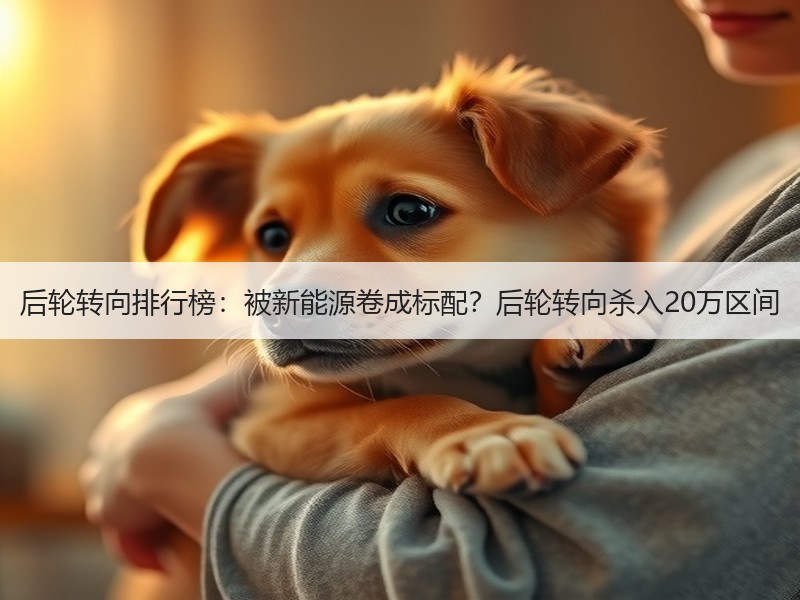 后轮转向排行榜：被新能源卷成标配？后轮转向杀入20万区间