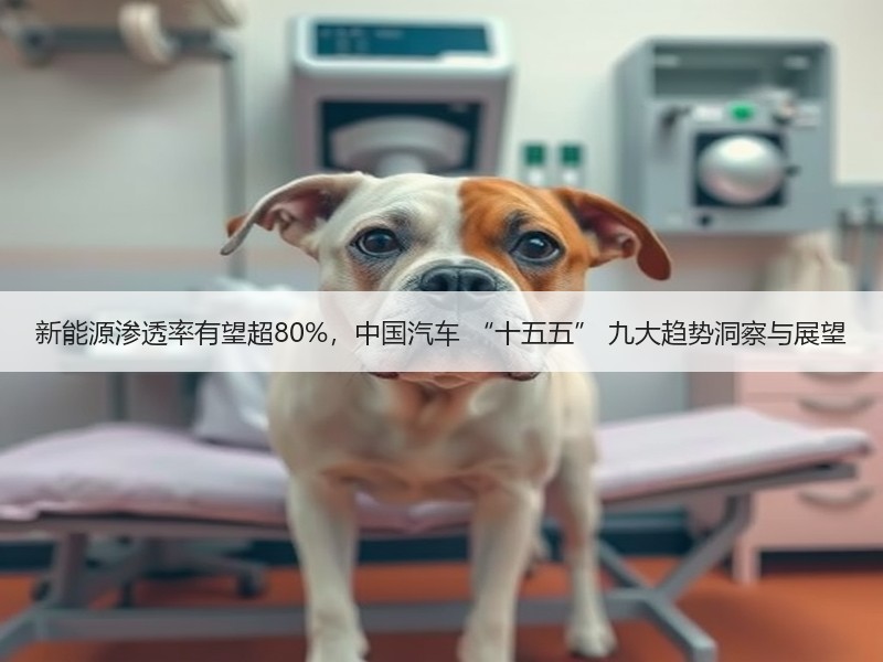 新能源渗透率有望超80%，中国汽车 “十五五” 九大趋势洞察与展望
