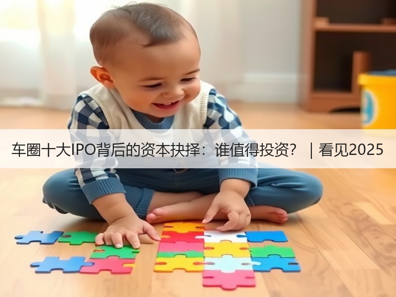 车圈十大IPO背后的资本抉择:谁值得投资?|看见2025 车圈十大IPO背后的资本抉择:谁值得投资?|看见2025