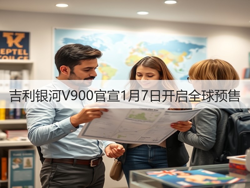 吉利银河V900官宣1月7日开启全球预售 吉利银河V900官宣1月7日开启全球预售