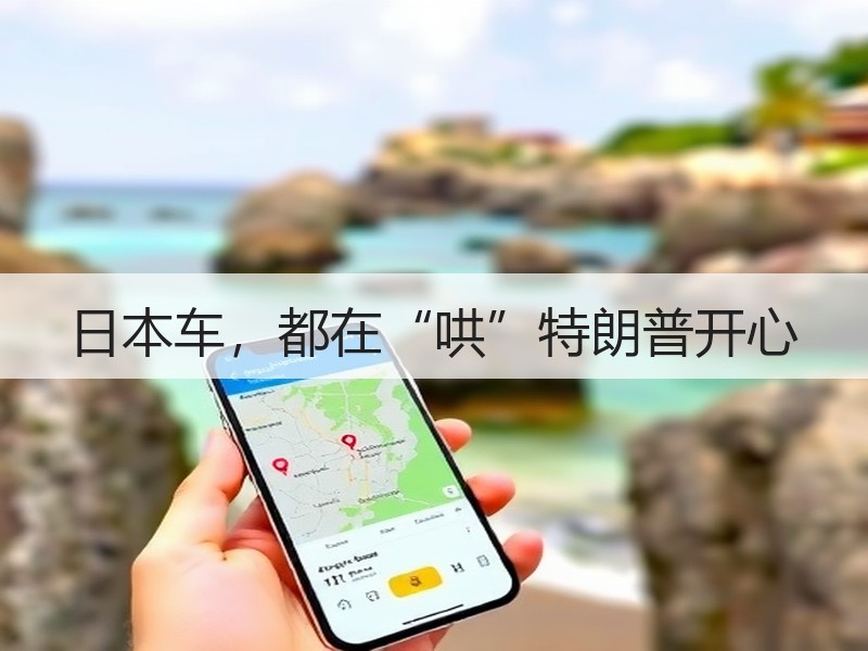 日本车，都在“哄”特朗普开心
