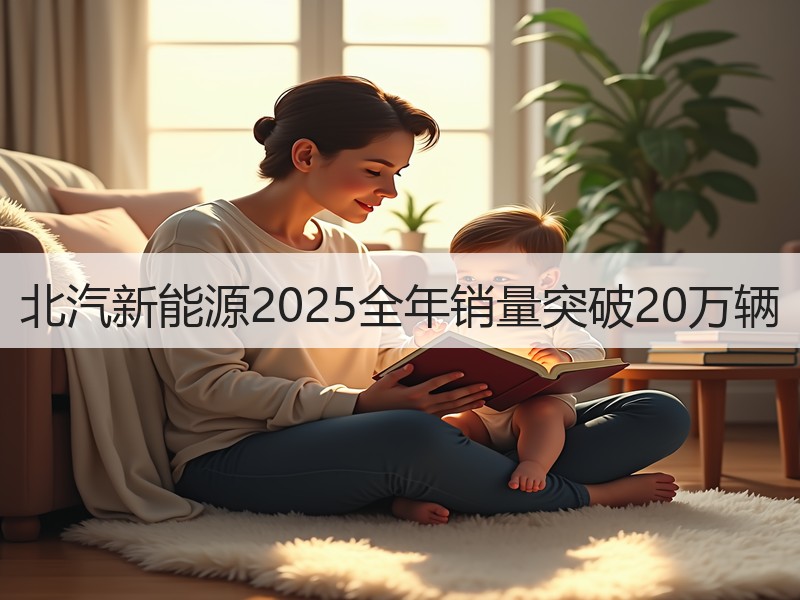 北汽新能源2025全年销量突破20万辆