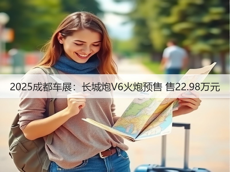2025成都车展：长城炮V6火炮预售 售22.98万元