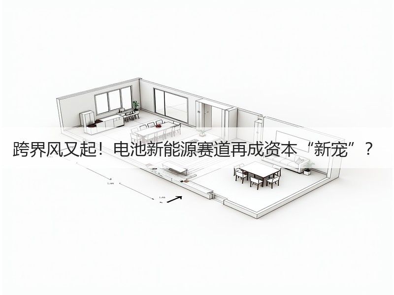 跨界风又起！电池新能源赛道再成资本“新宠”？