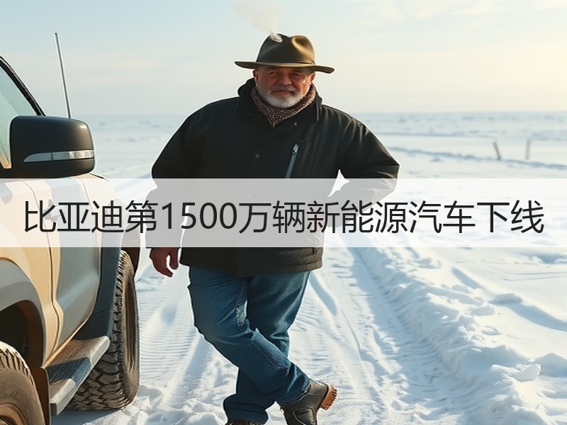 比亚迪第1500万辆新能源汽车下线 比亚迪第1500万辆新能源汽车下线