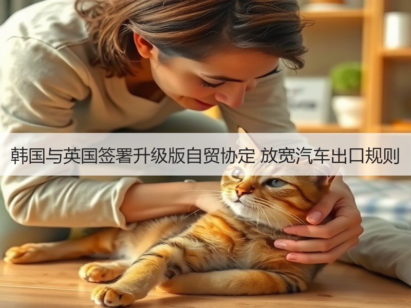 韩国与英国签署升级版自贸协定 放宽汽车出口规则
