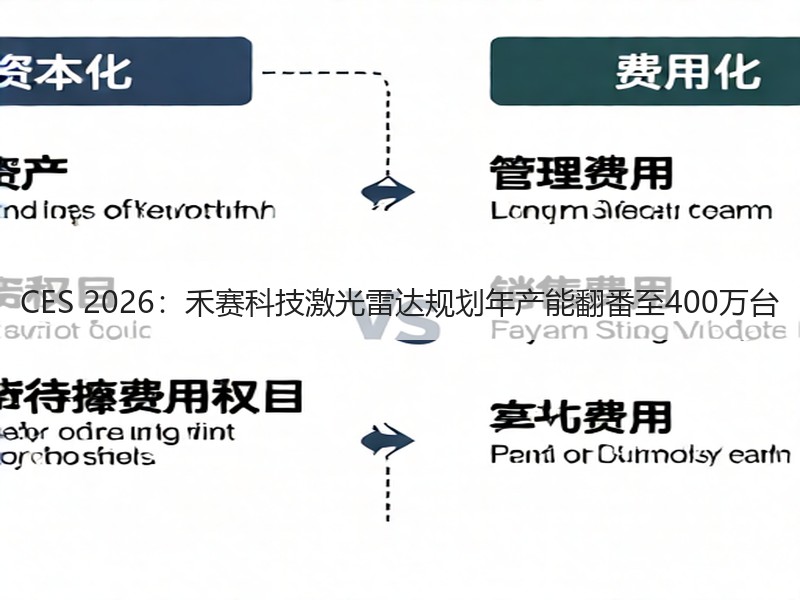 CES 2026：禾赛科技激光雷达规划年产能翻番至400万台