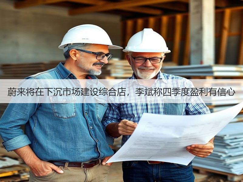 蔚来将在下沉市场建设综合店，李斌称四季度盈利有信心