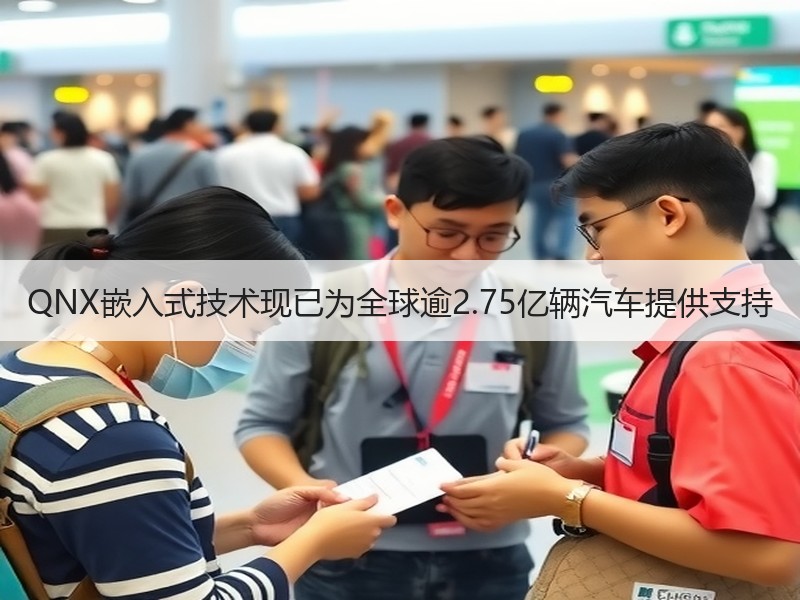 QNX嵌入式技术现已为全球逾2.75亿辆汽车提供支持