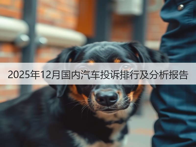 2025年12月国内汽车投诉排行及分析报告