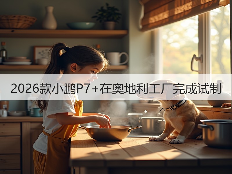 2026款小鹏P7+在奥地利工厂完成试制 2026款小鹏P7+在奥地利工厂完成试制