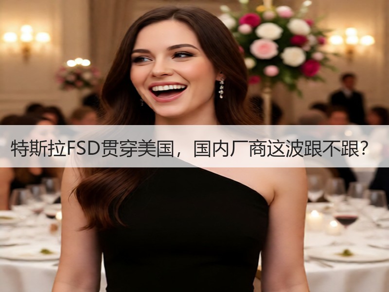 特斯拉FSD贯穿美国，国内厂商这波跟不跟？