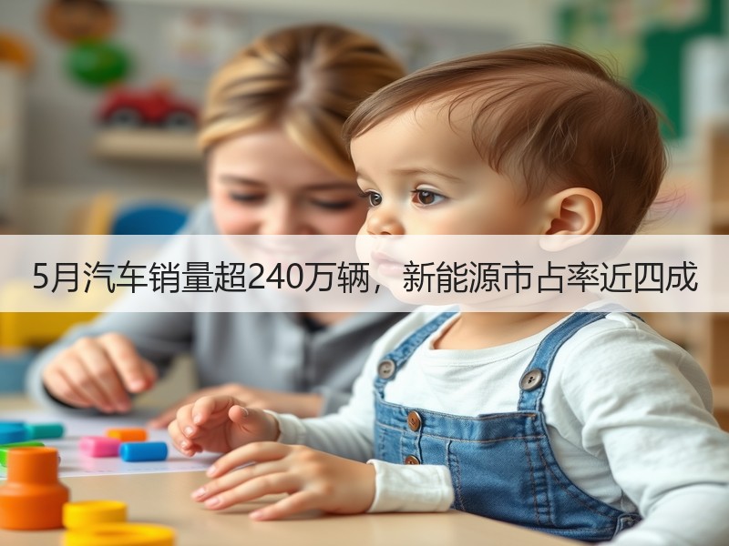 5月汽车销量超240万辆，新能源市占率近四成