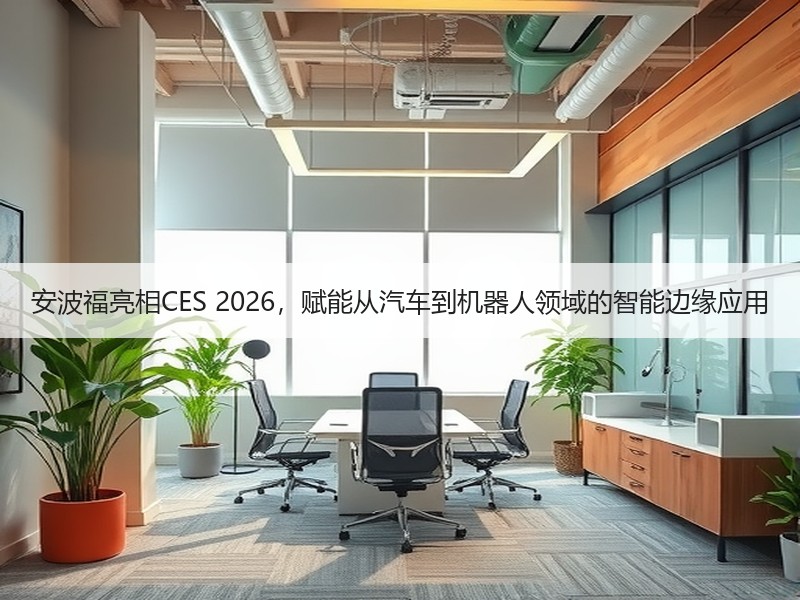安波福亮相CES 2026,赋能从汽车到机器人领域的智能边缘应用 安波福亮相CES 2026,赋能从汽车到机器人领域的智能边缘应用