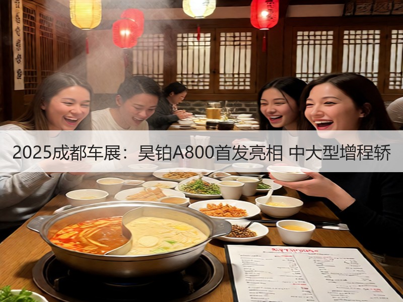 2025成都车展:昊铂A800首发亮相 中大型增程轿 2025成都车展:昊铂A800首发亮相 中大型增程轿