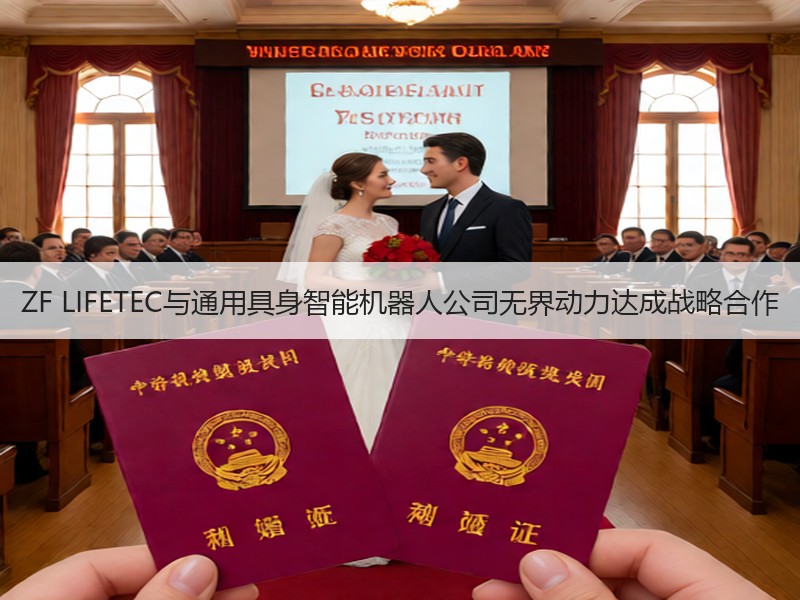 ZF LIFETEC与通用具身智能机器人公司无界动力达成战略合作